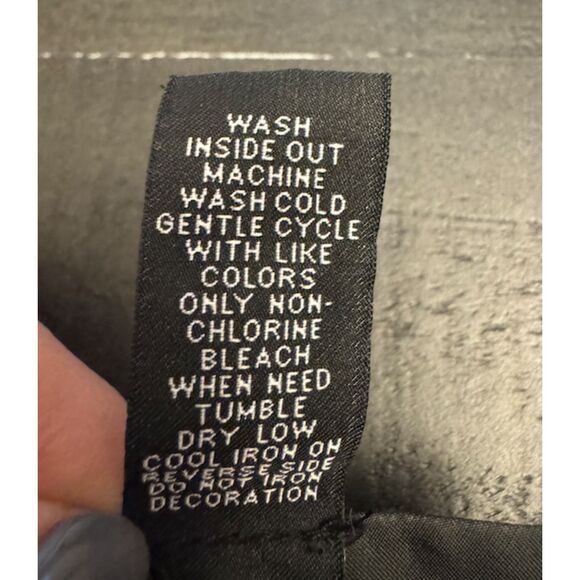 INC Studded V Neck Flared Sleeve Top - Sz S - Picture 12 of 12